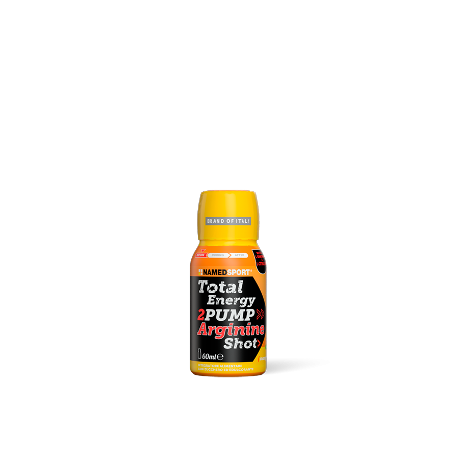 NamedSport Total Energy 2Pump - Arginine Shot - Mango Peach Volt - 60ml